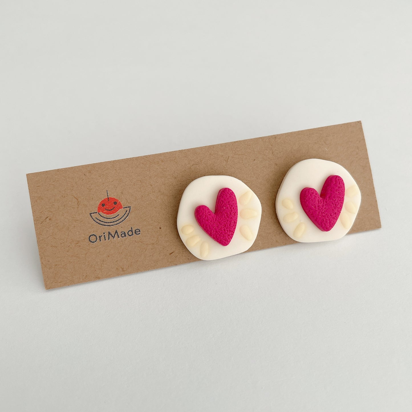 Heart Stud Earrings