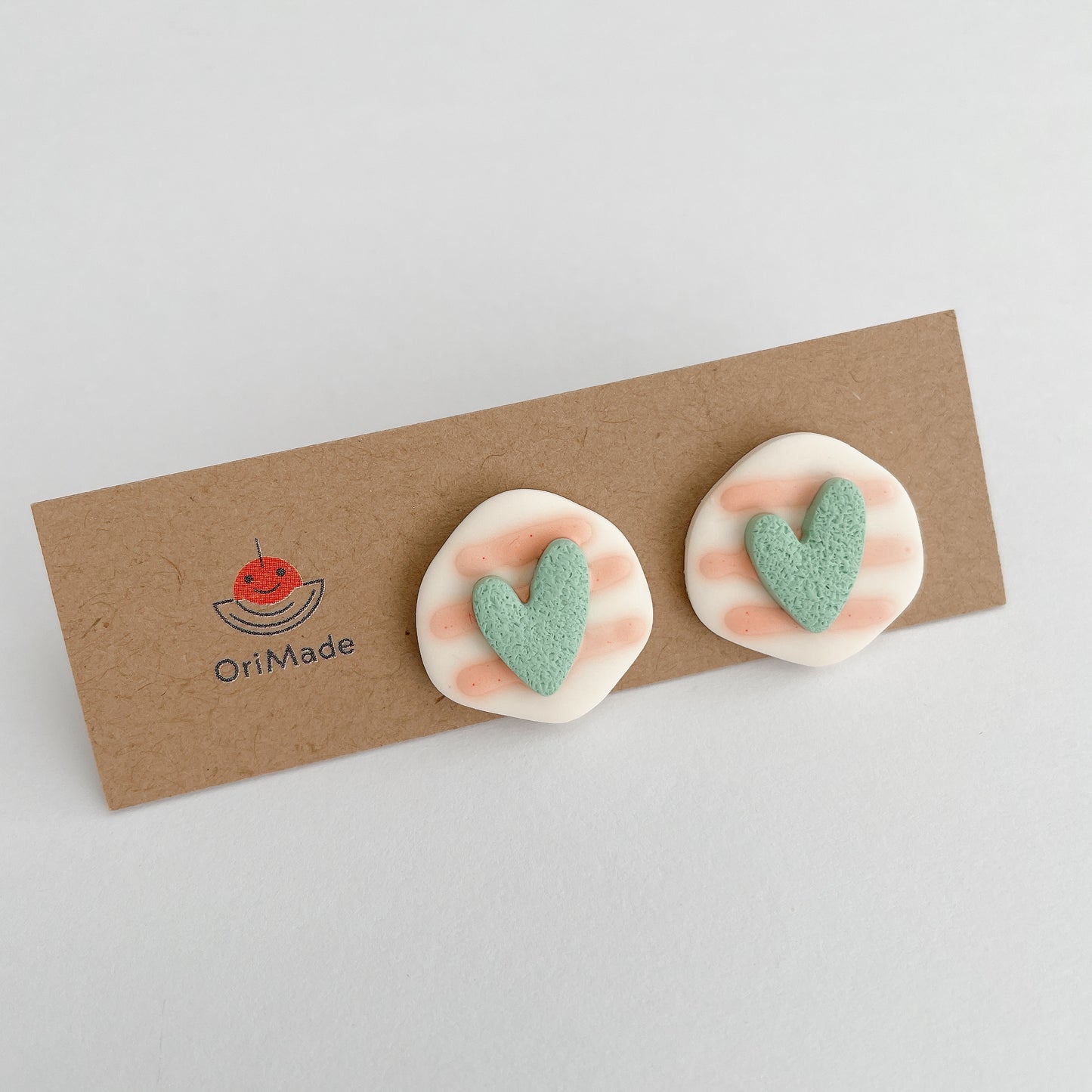 Heart Stud Earrings